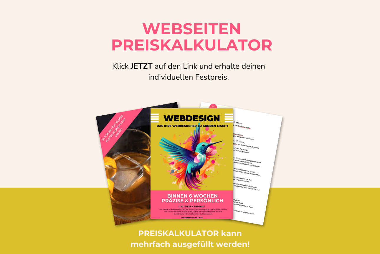 webseite erstellen lassen webseite erstellen lassen von Digitale Marketing Academy by Anika Tüngerthal Preiskalkulator nutzen